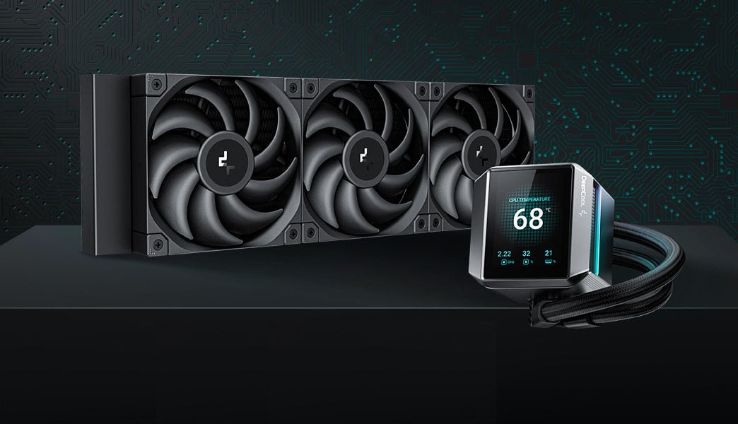 DeepCool MYSTIQUE 360 LCD Liquid Cooler